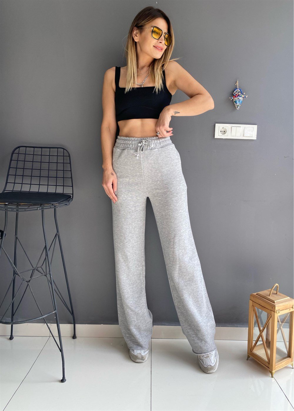 BRS Gri Eşofman Altı