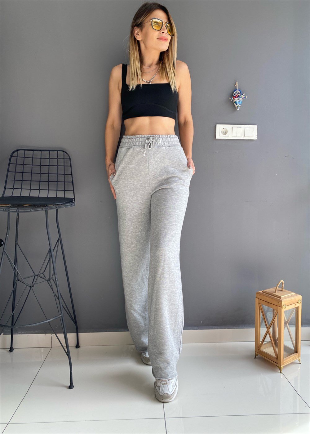 BRS Gri Eşofman Altı