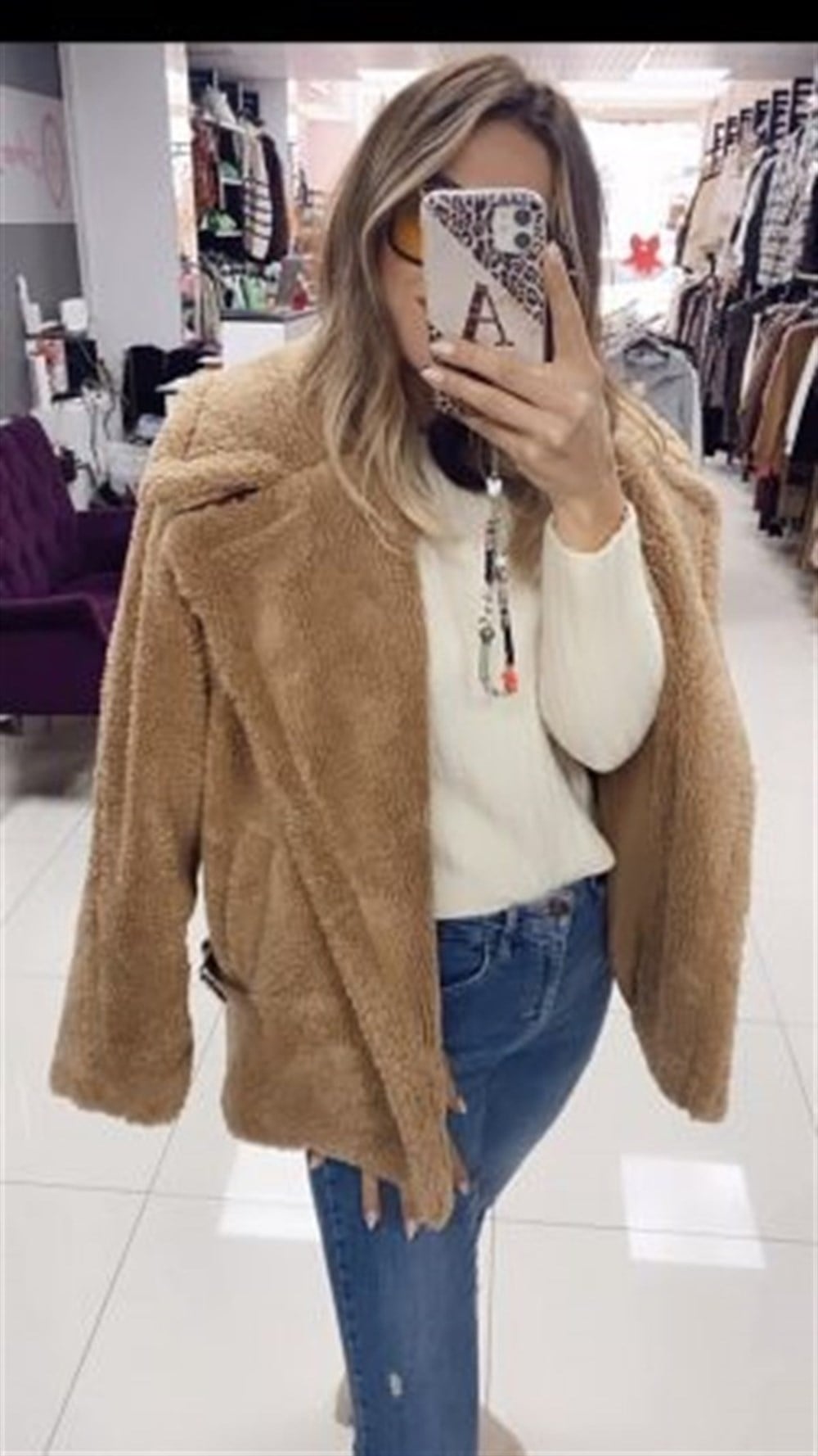 CEKET YAKA PELUŞ MONT