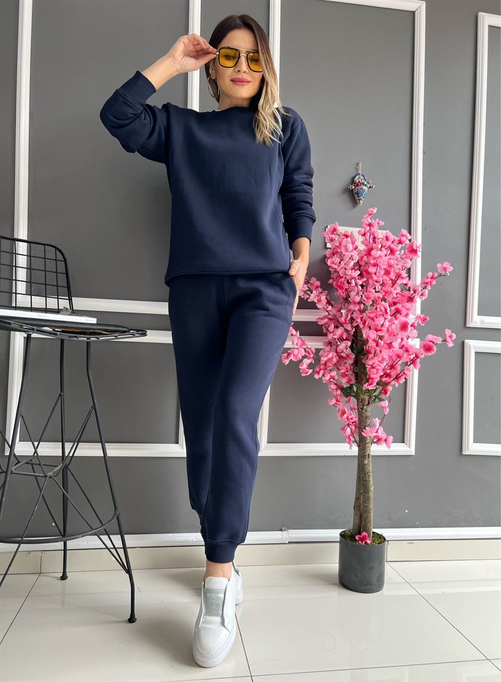 CR Lacivert Eşofman Takım