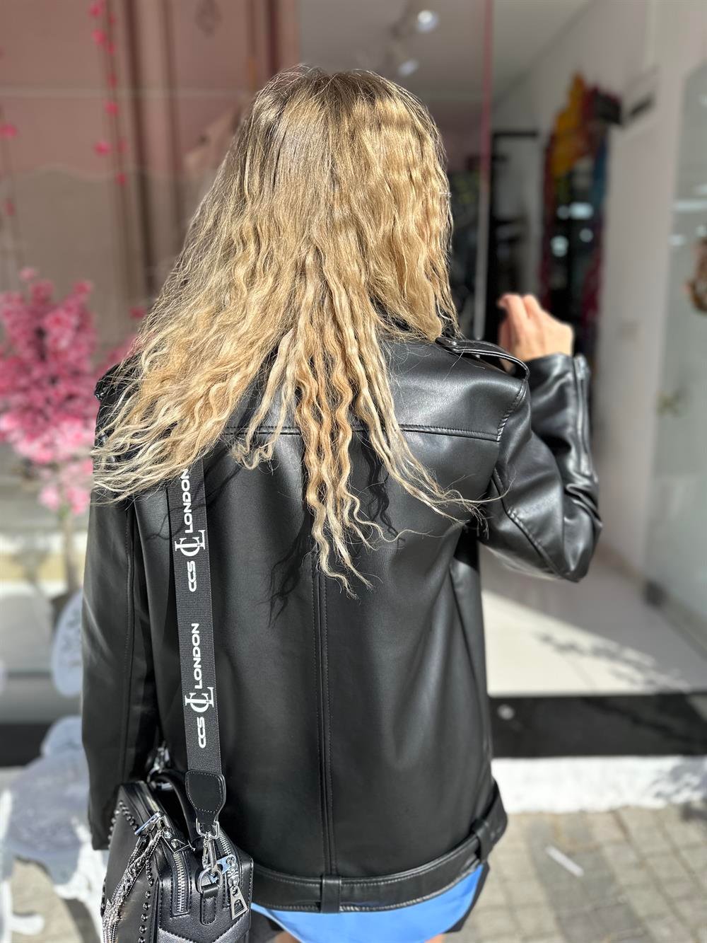 Deri Biker Ceket 