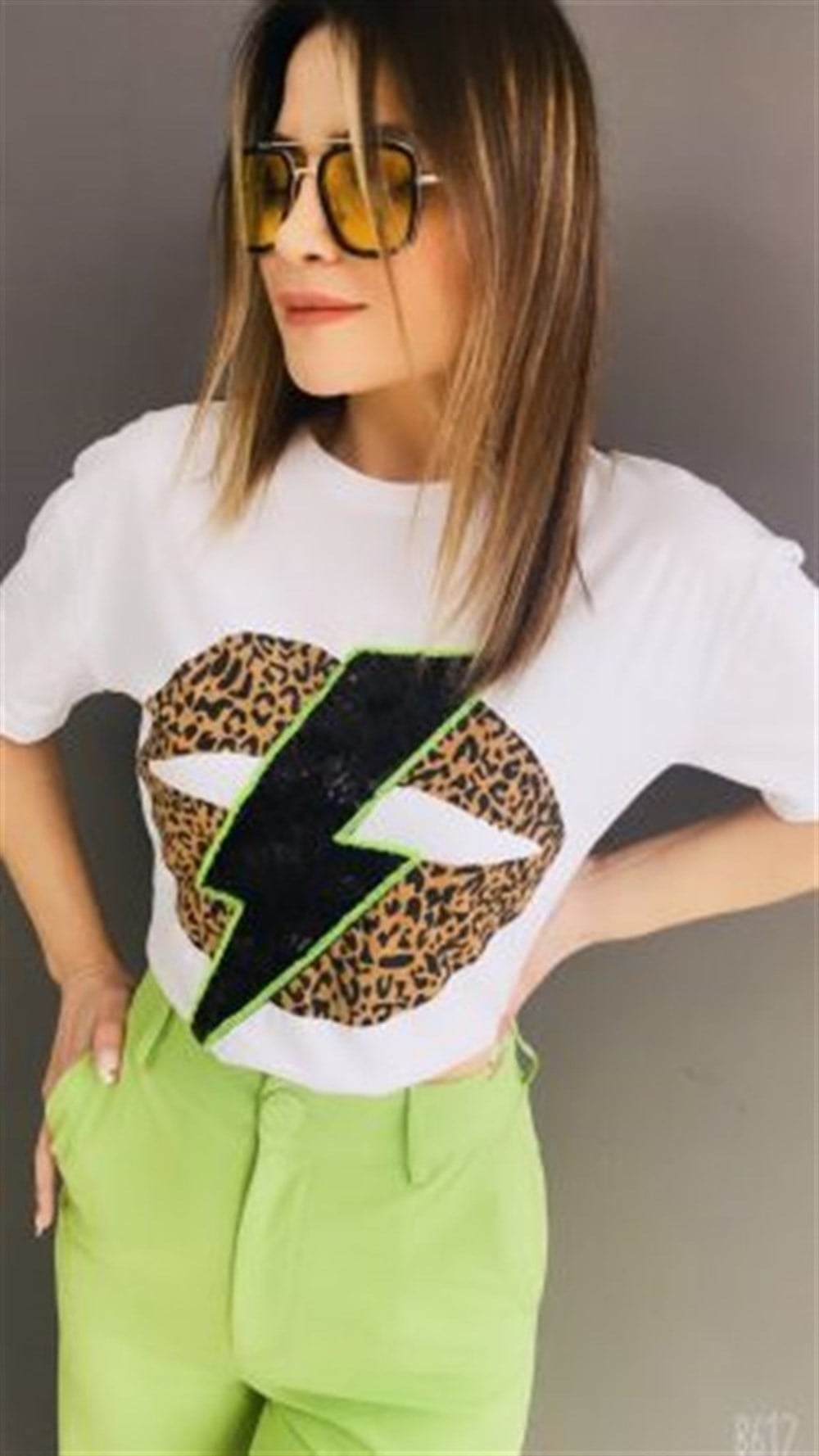 DUDAK BASKILI T-SHIRT