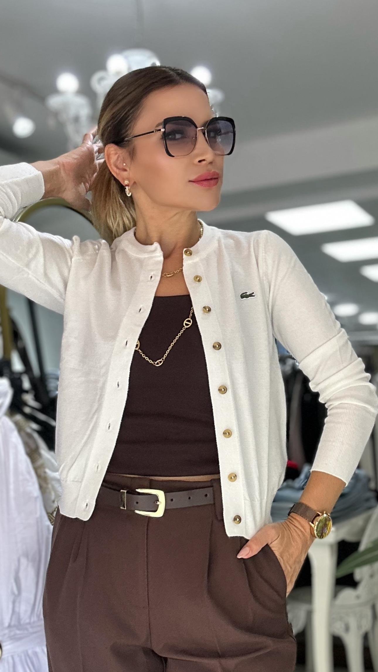 Ekru Yumoş Hırka