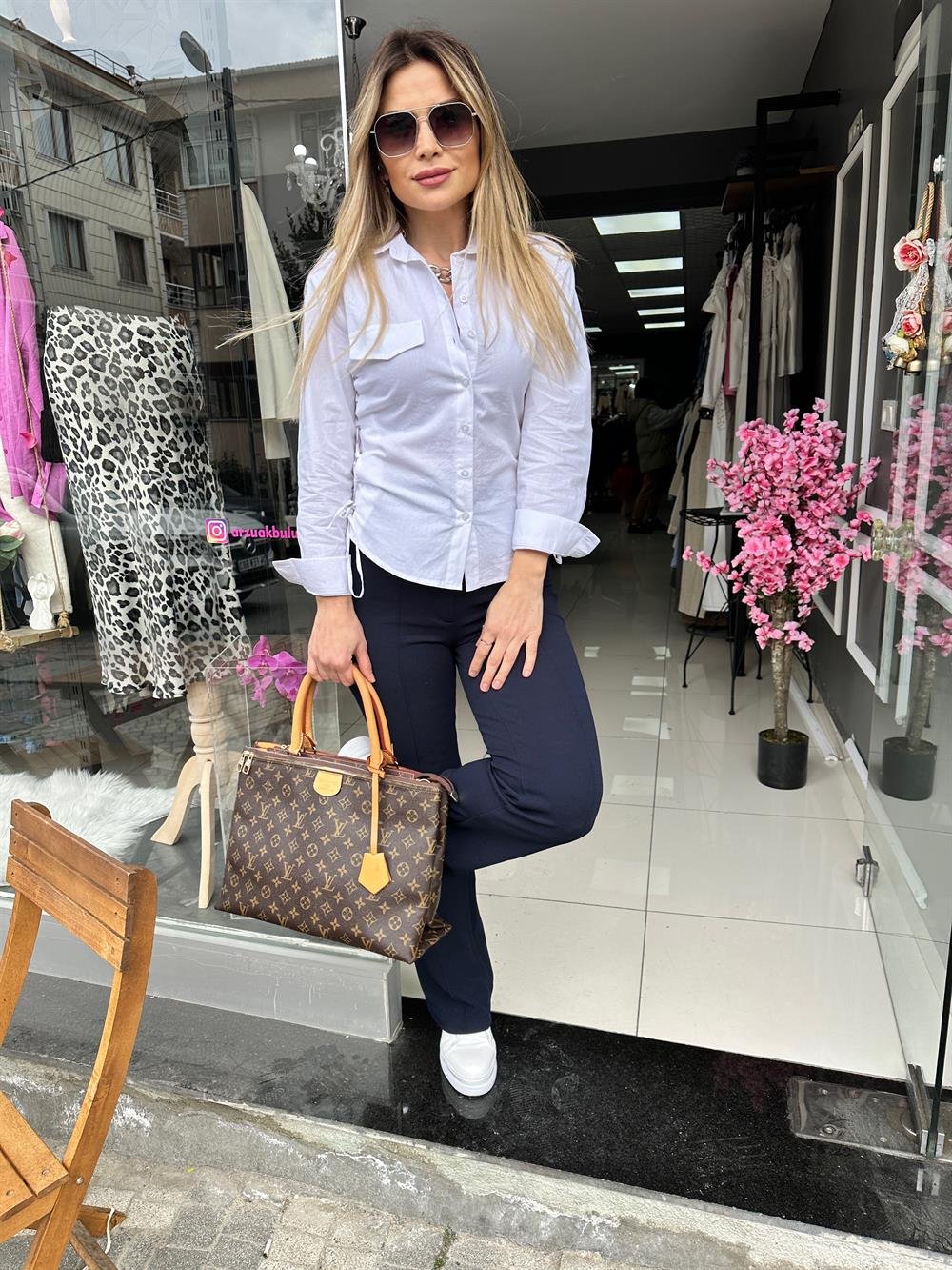 ENT Lacivert Likralı Pantolon 