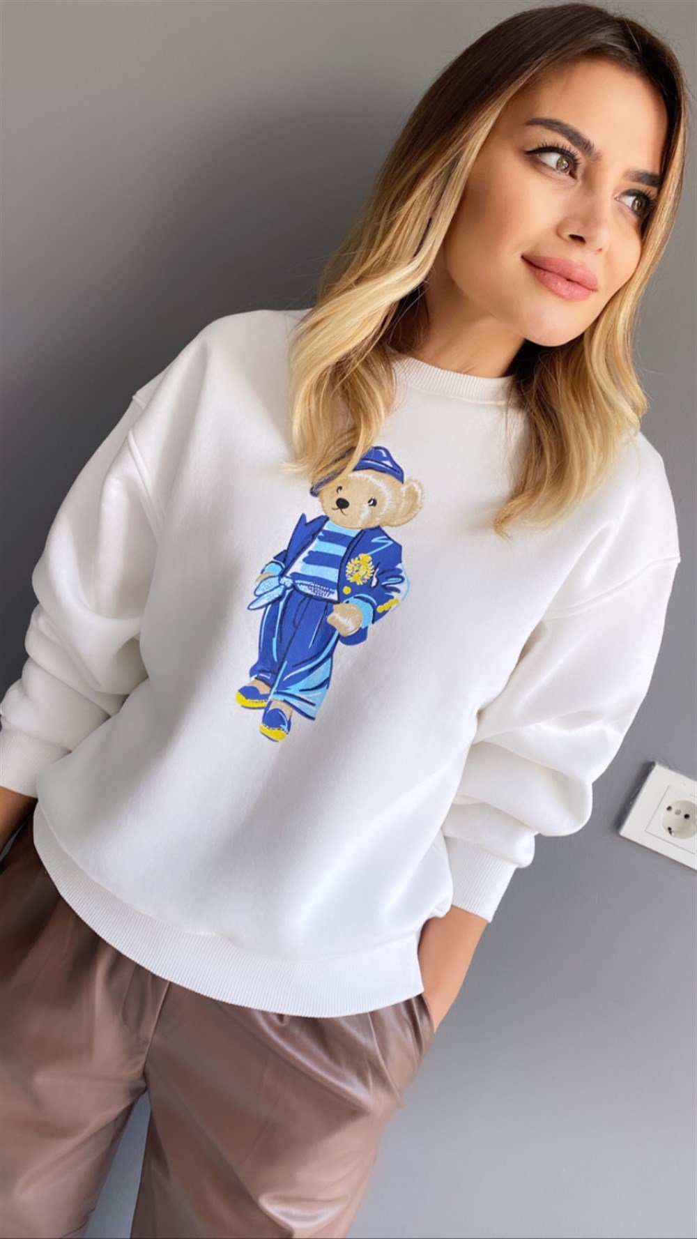 FC Mavi Teddy Sweat