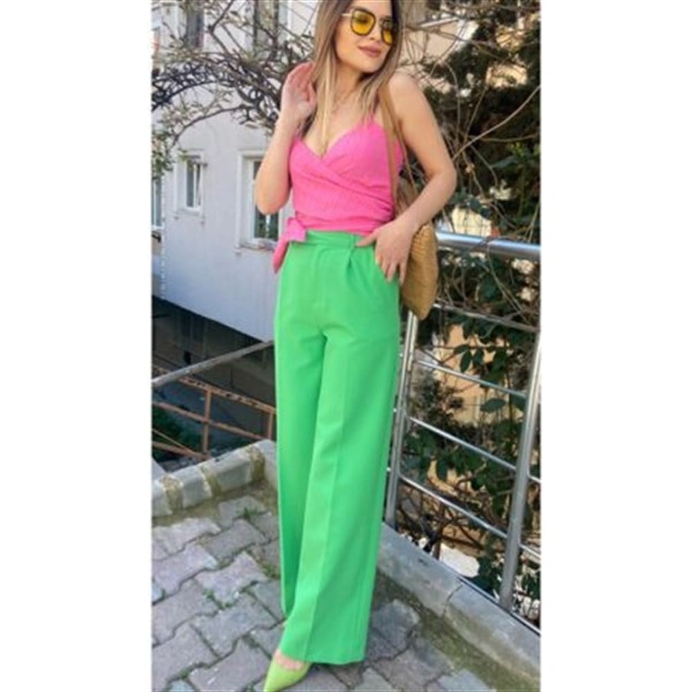FC Neon Yeşil Pantolon