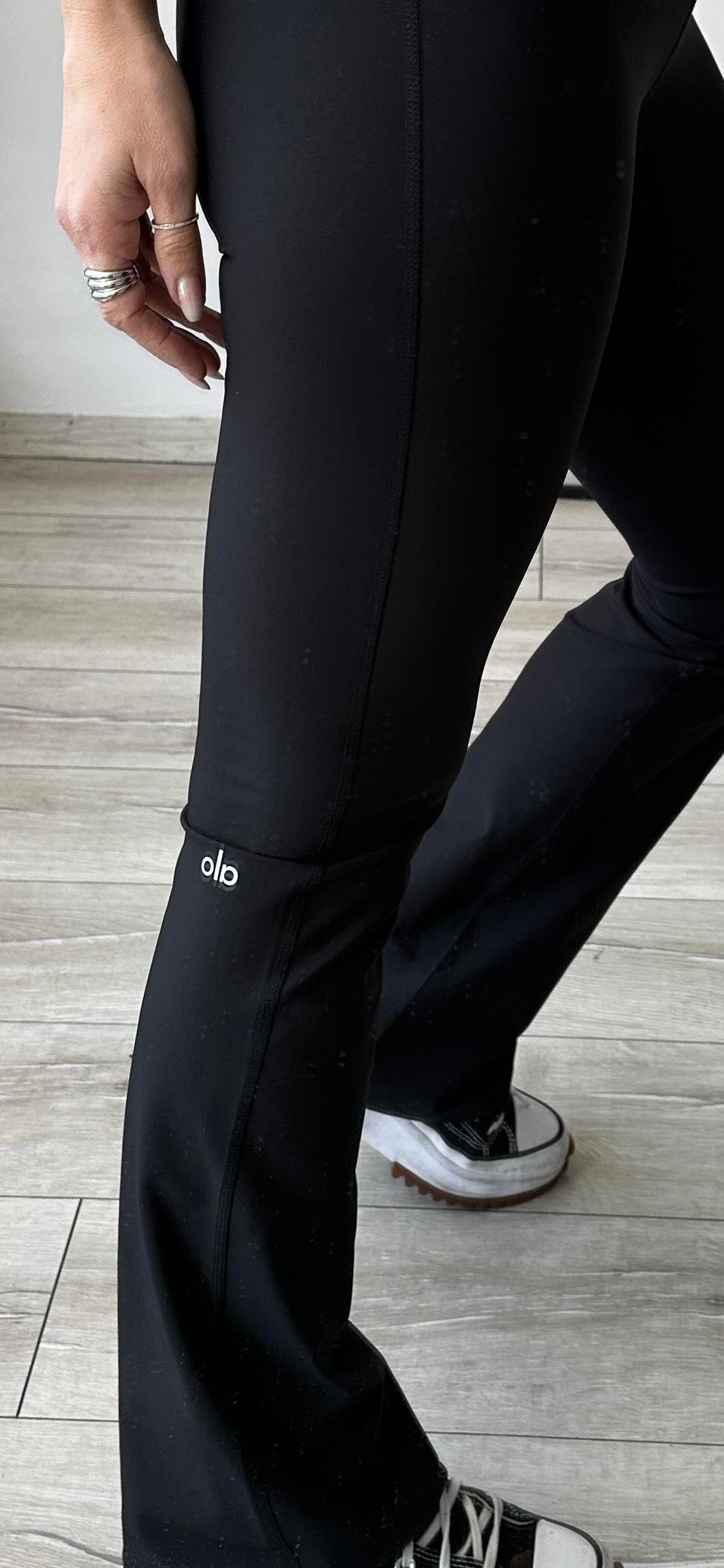 Flare Model Siyah Tayt 