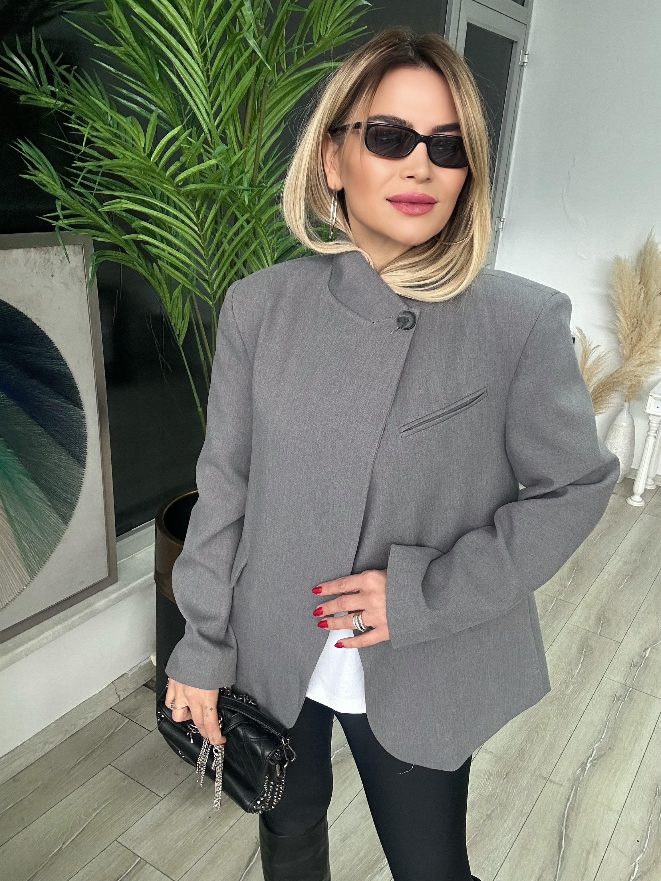 Gri Tasarım Blazer