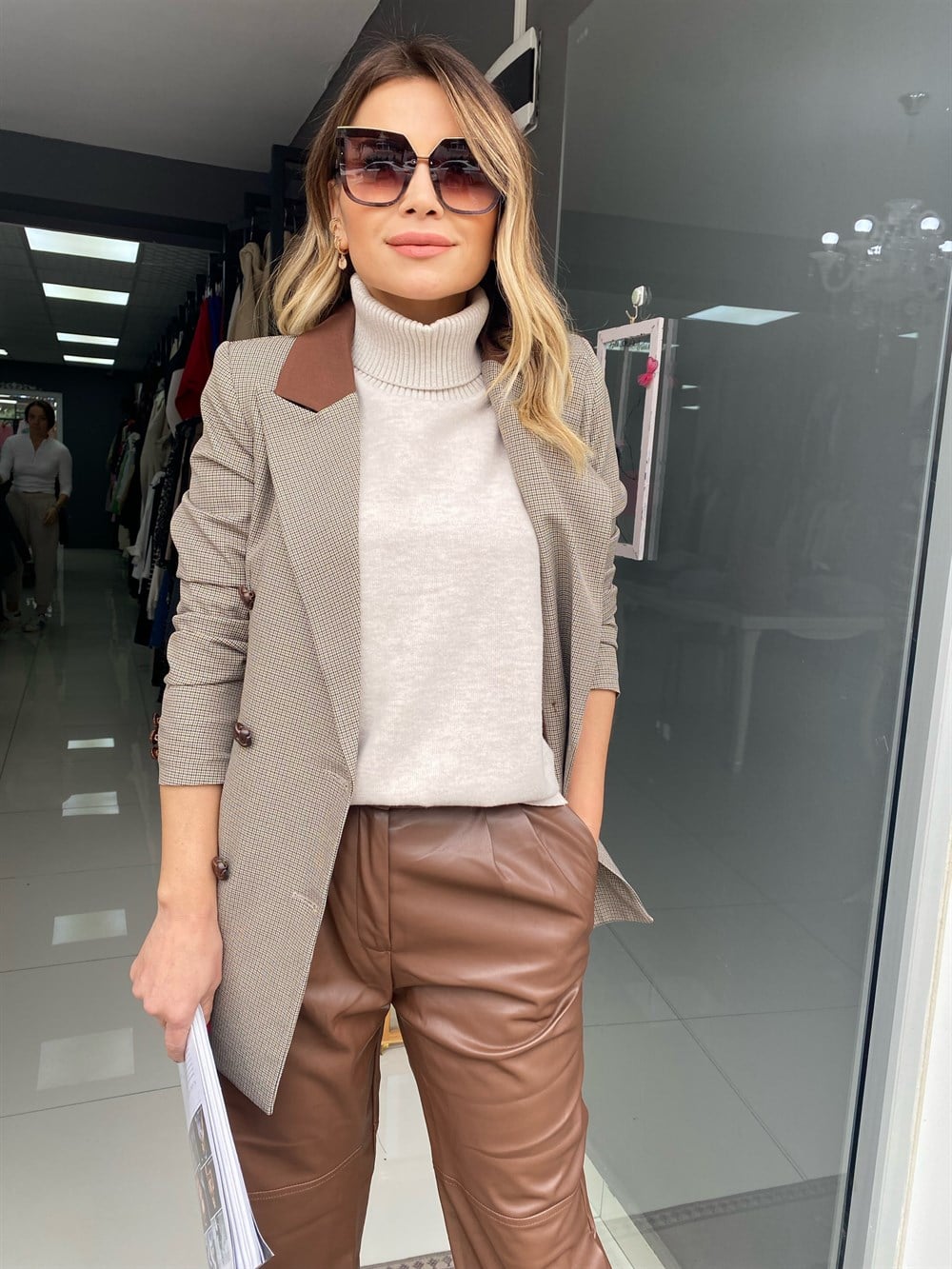 HYL Kahve Blazer