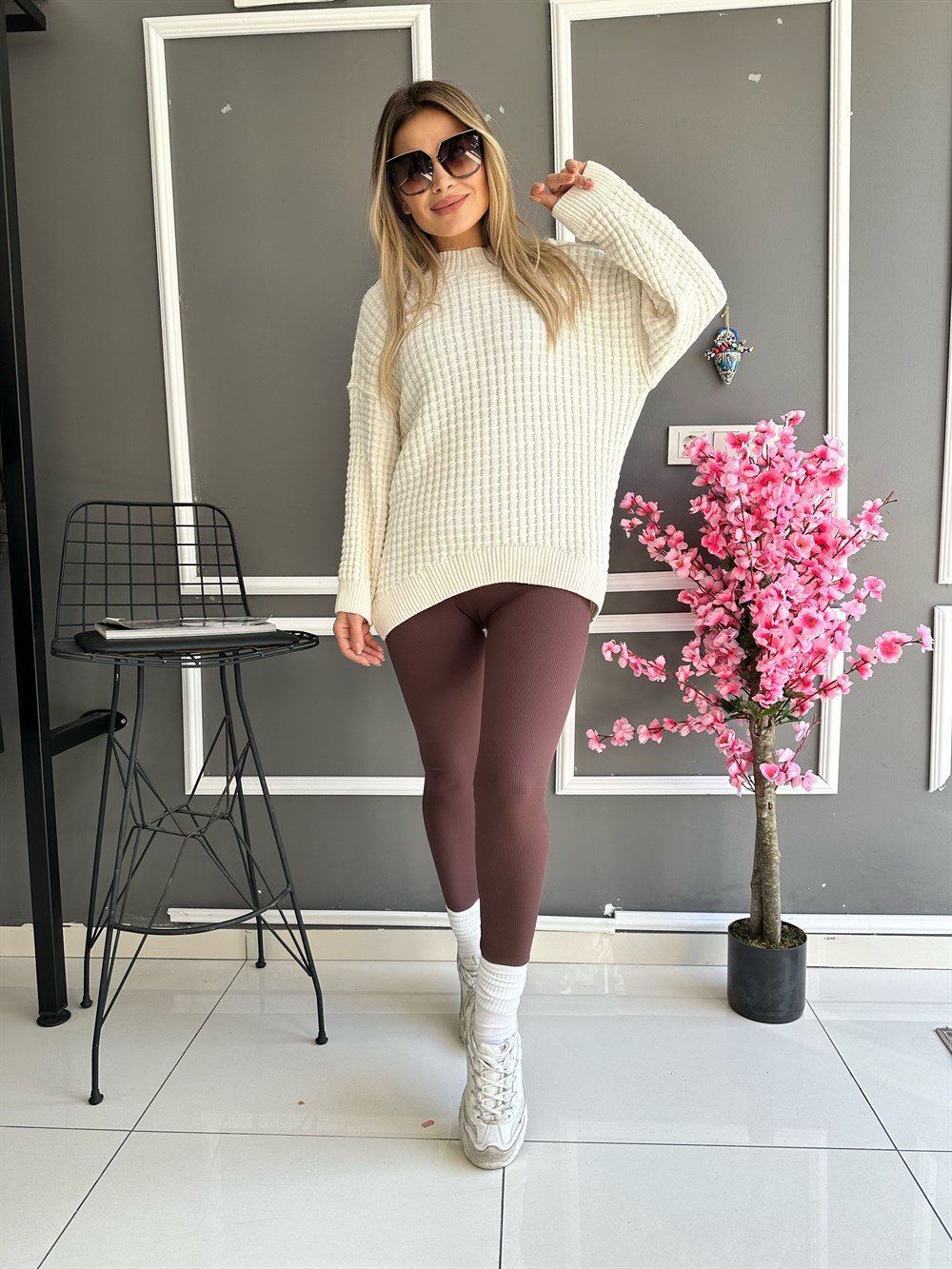 IB Kahverengi Fitilli Tayt