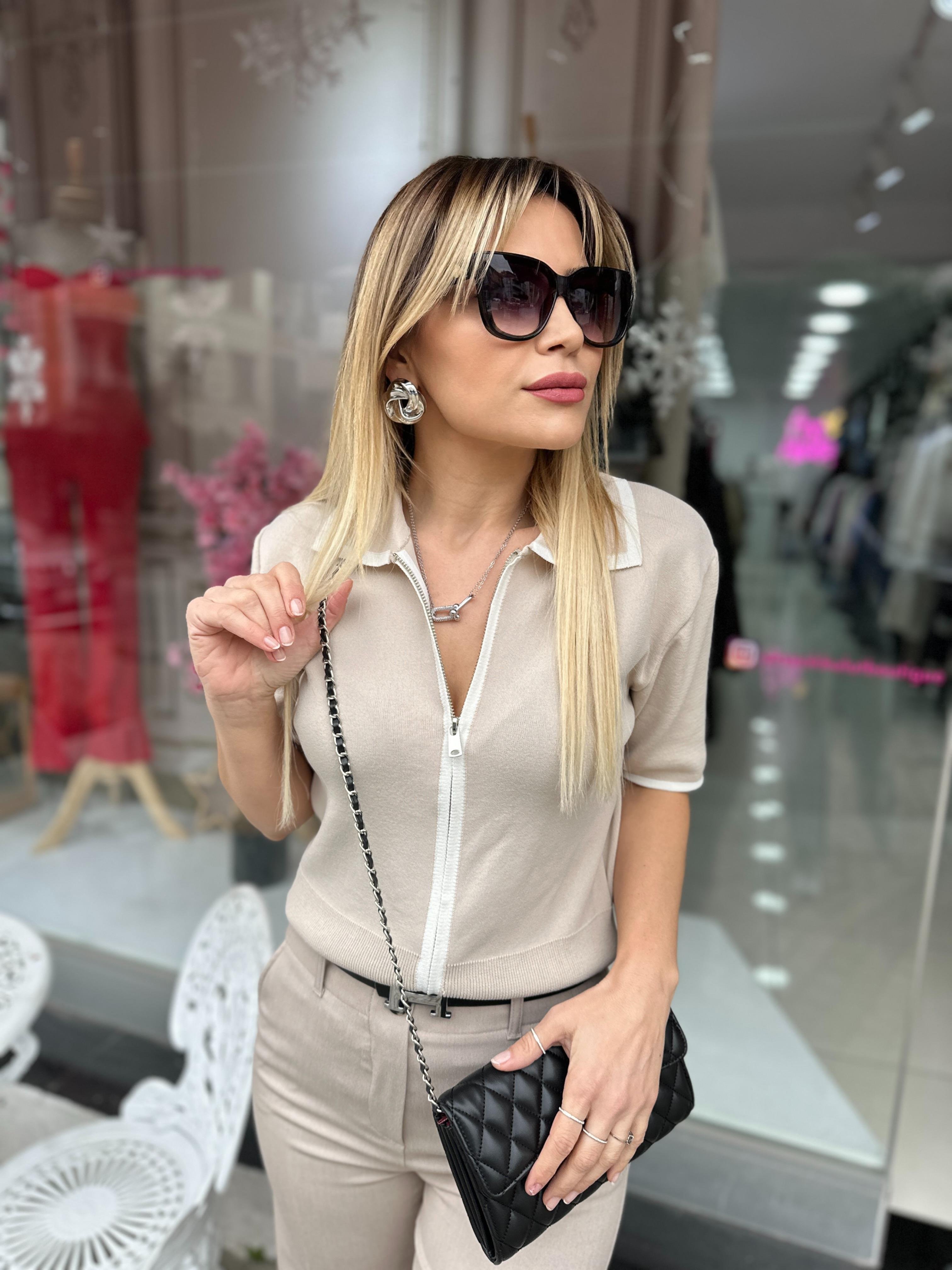 Kısa Kol Gömlek Yaka Ceket 