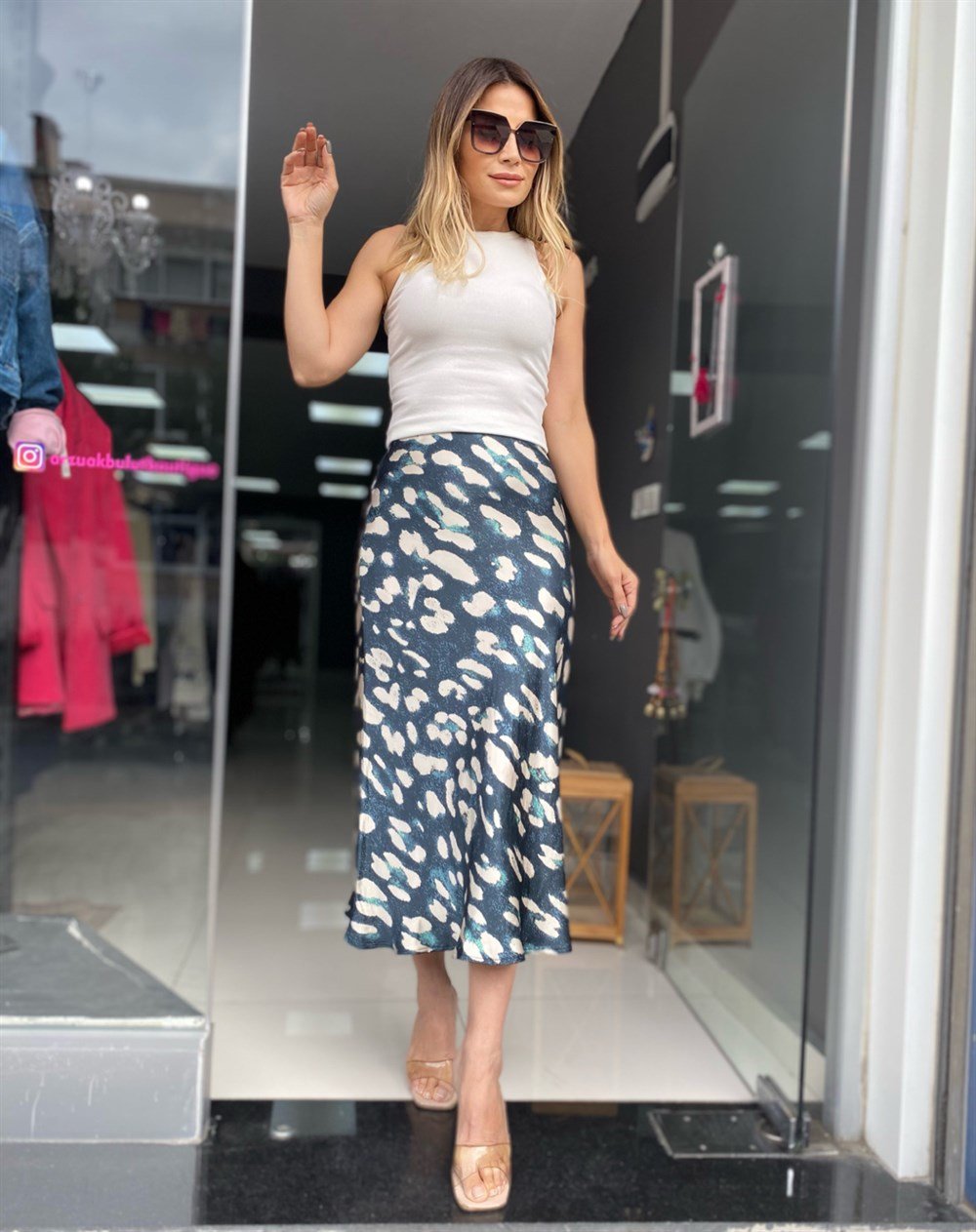 KR Ekru Fitilli Crop