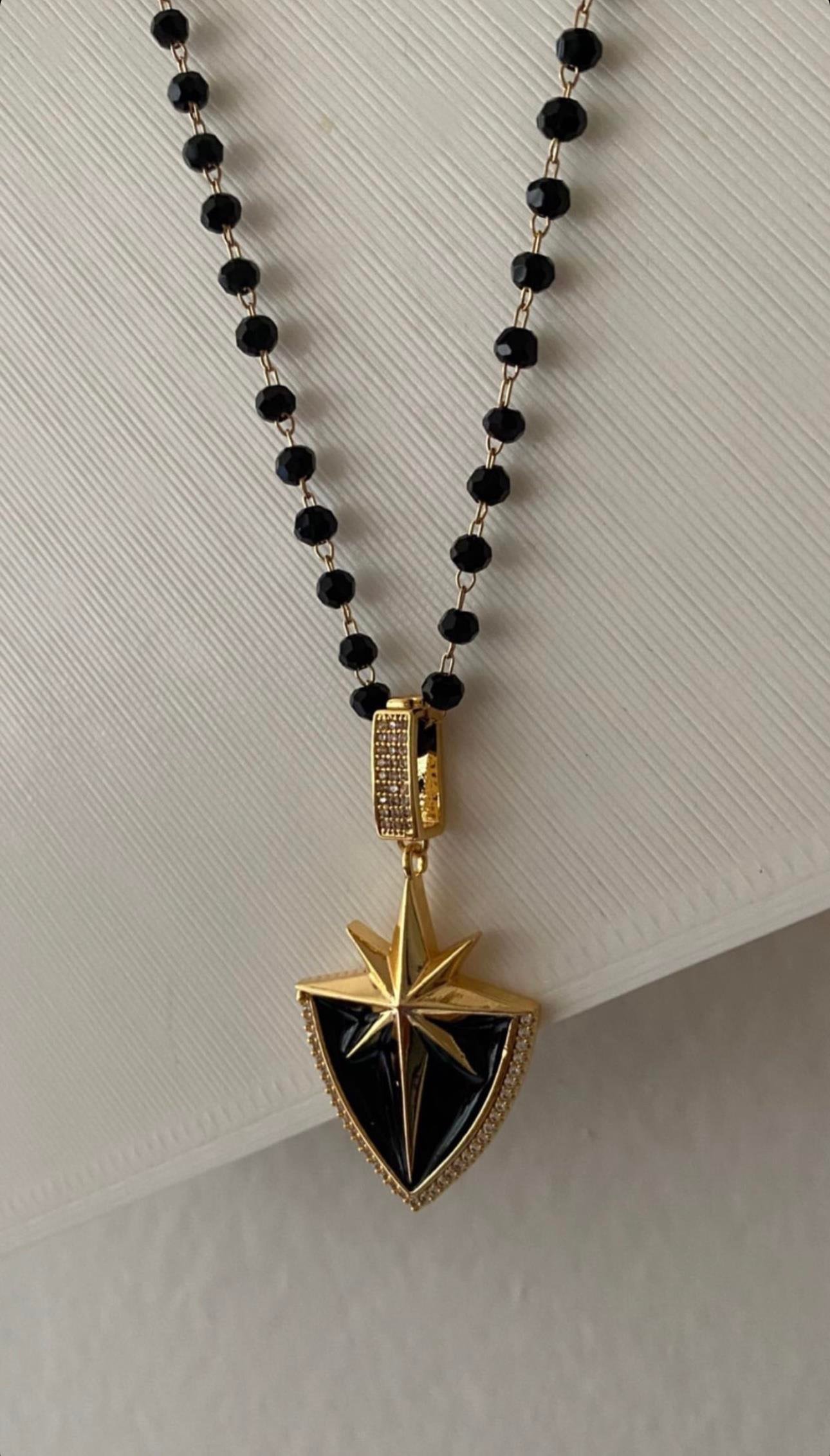 Kuzey Yıldızı Gold Kolye 