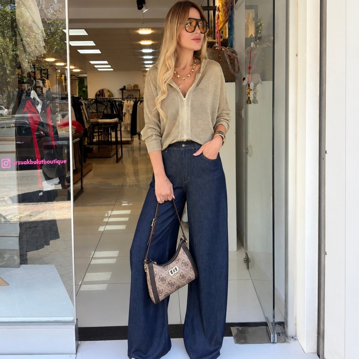 Lacivert Tensel Jean