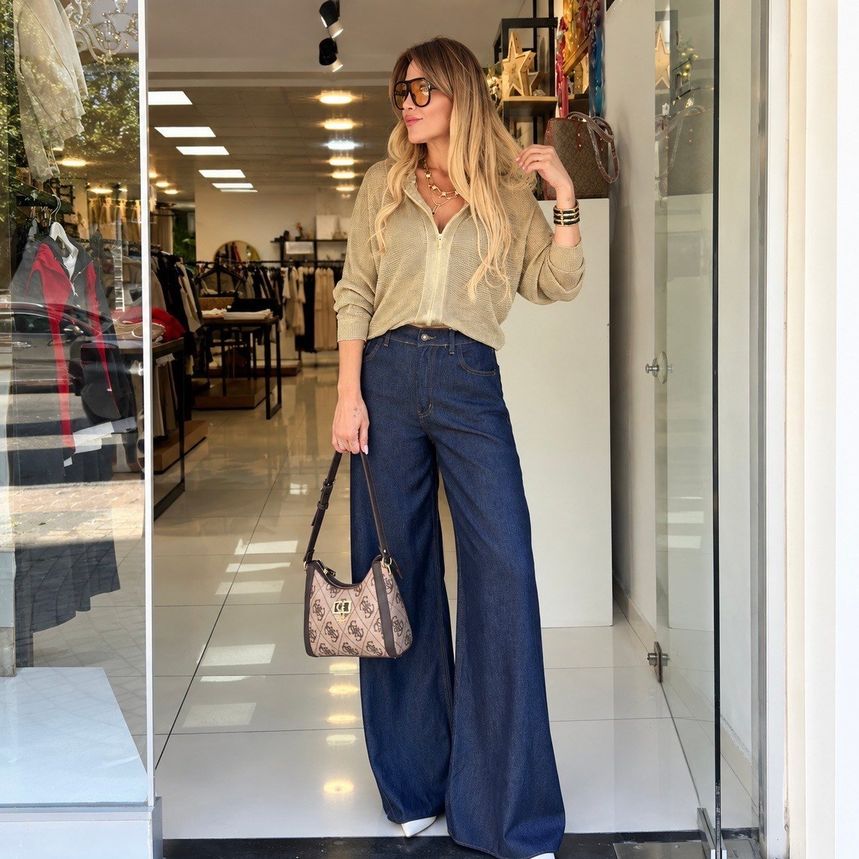 Lacivert Tensel Jean