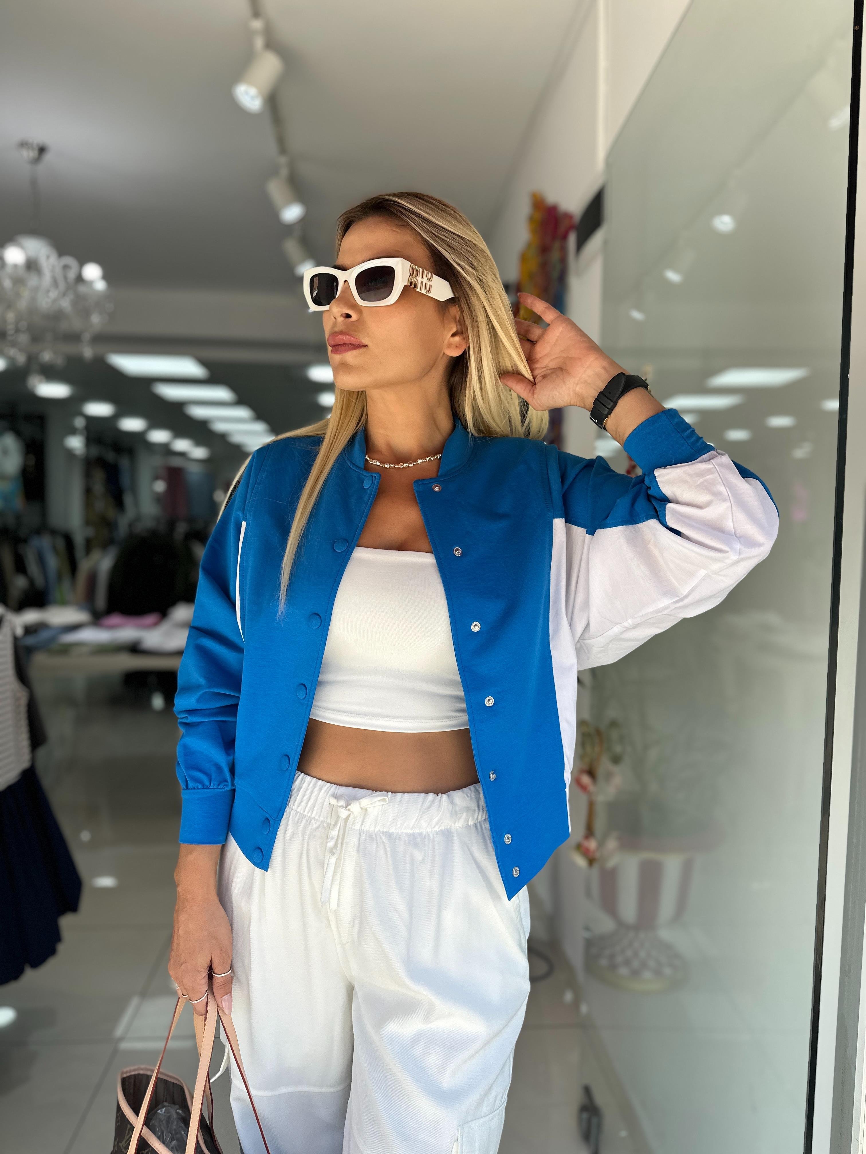 Mavi Bomber Ceket