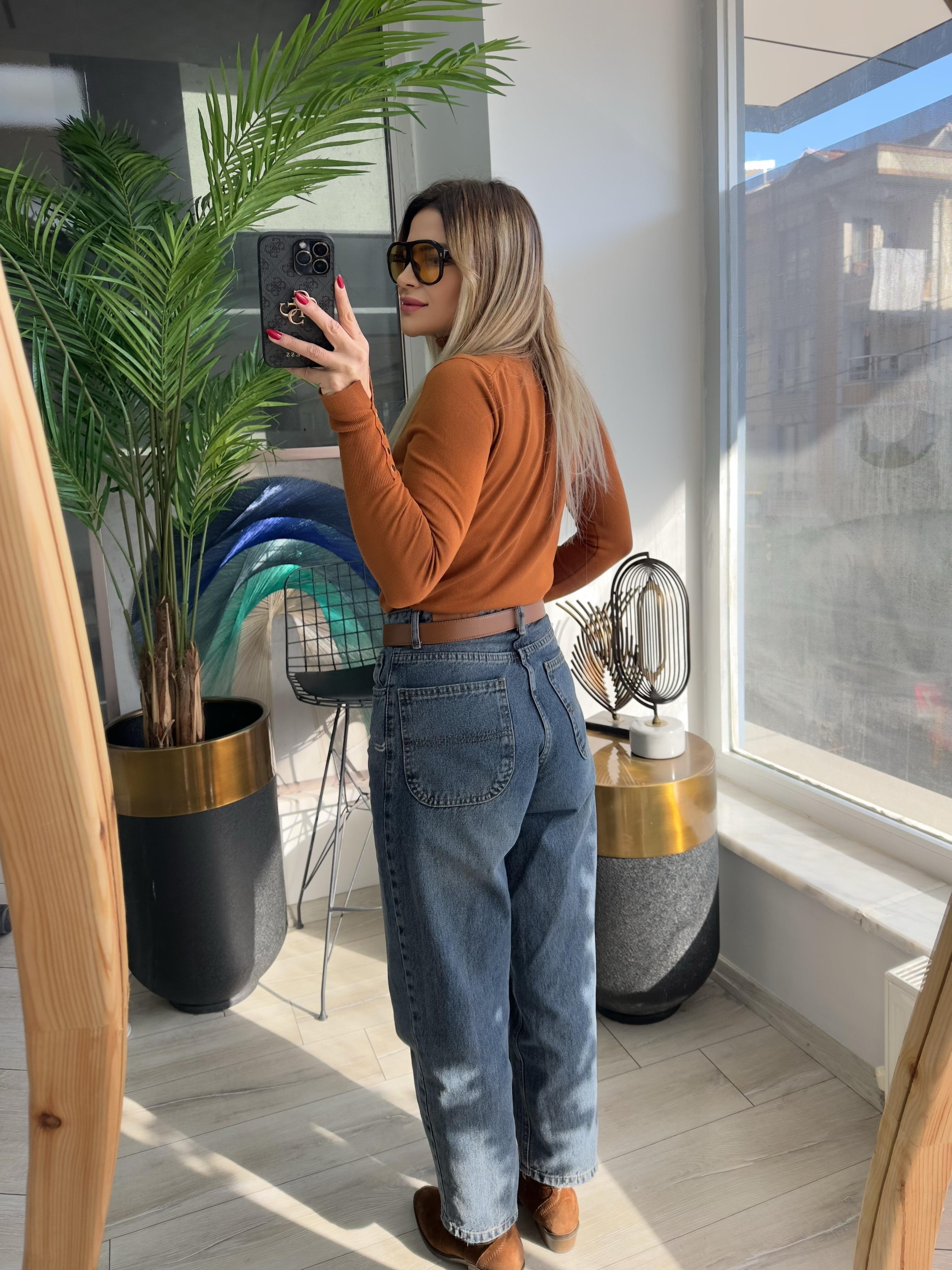 Mavi Tint Yıkama Jean 