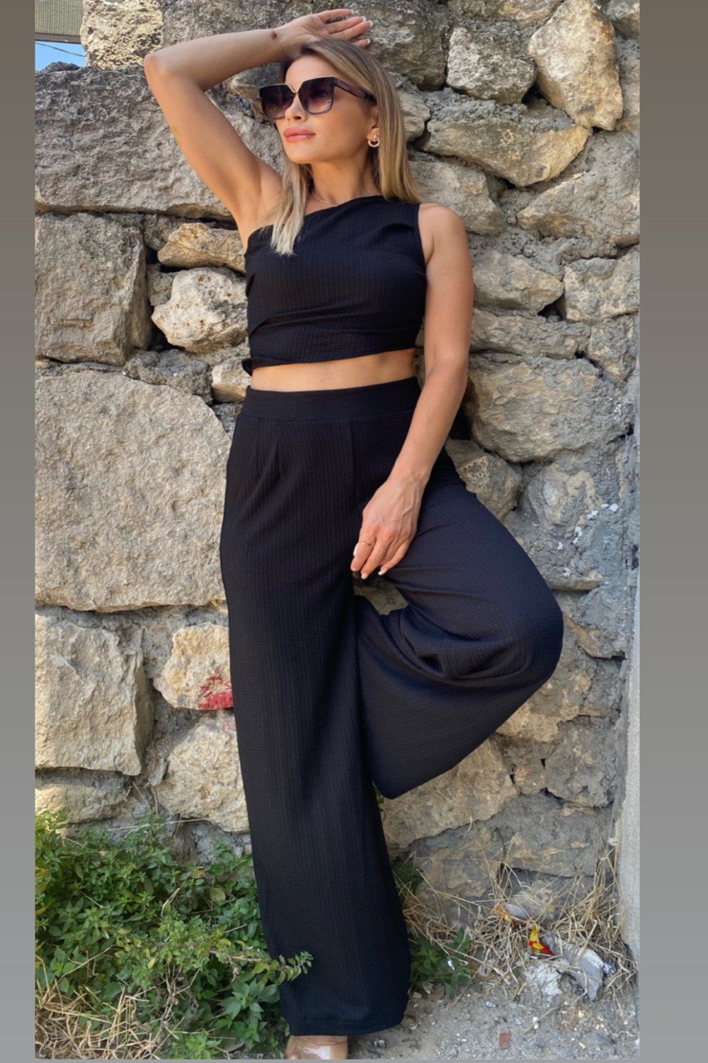 NM Siyah Pantolonlu Takım