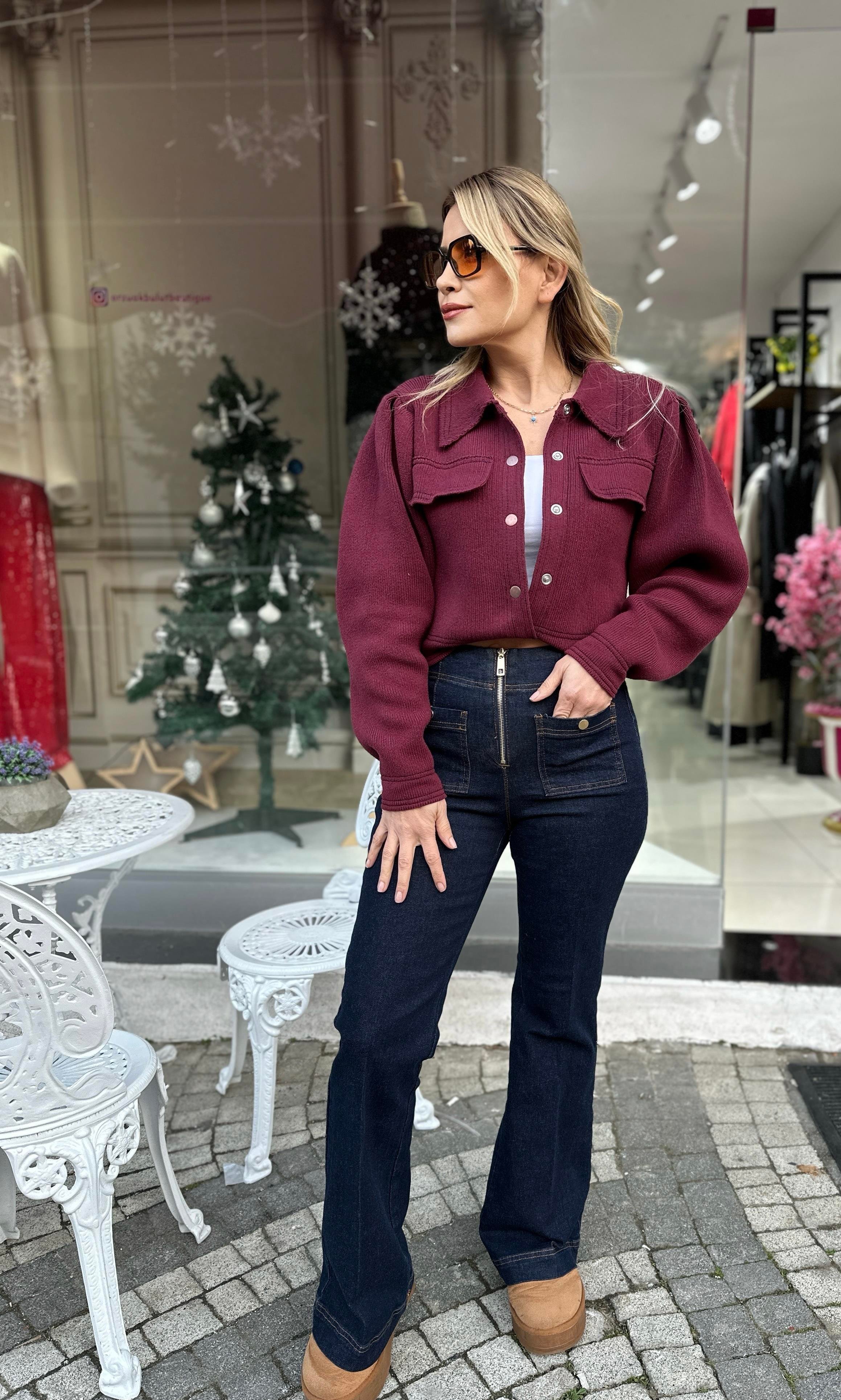 Ön Cep Detaylı Pantolon