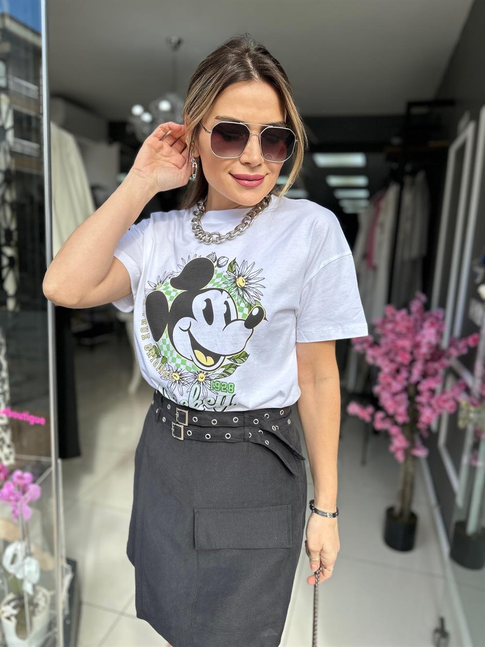 ORJ Beyaz Mickey Tshirt