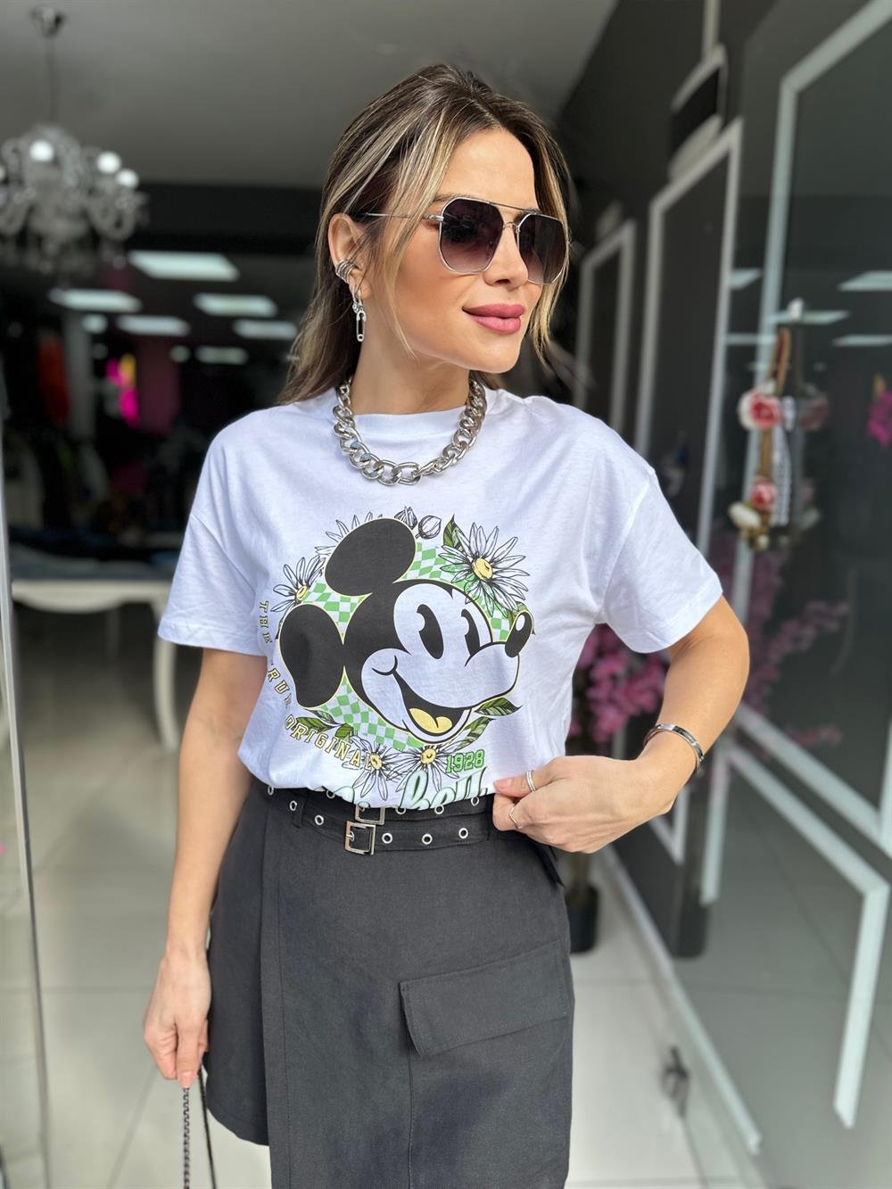 ORJ Beyaz Mickey Tshirt