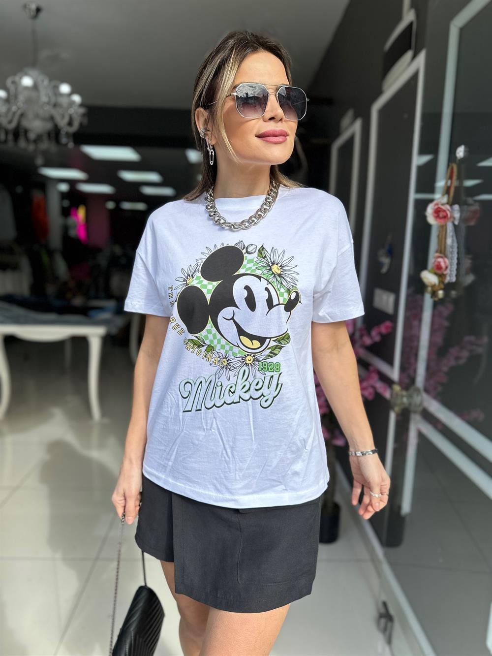 ORJ Beyaz Mickey Tshirt