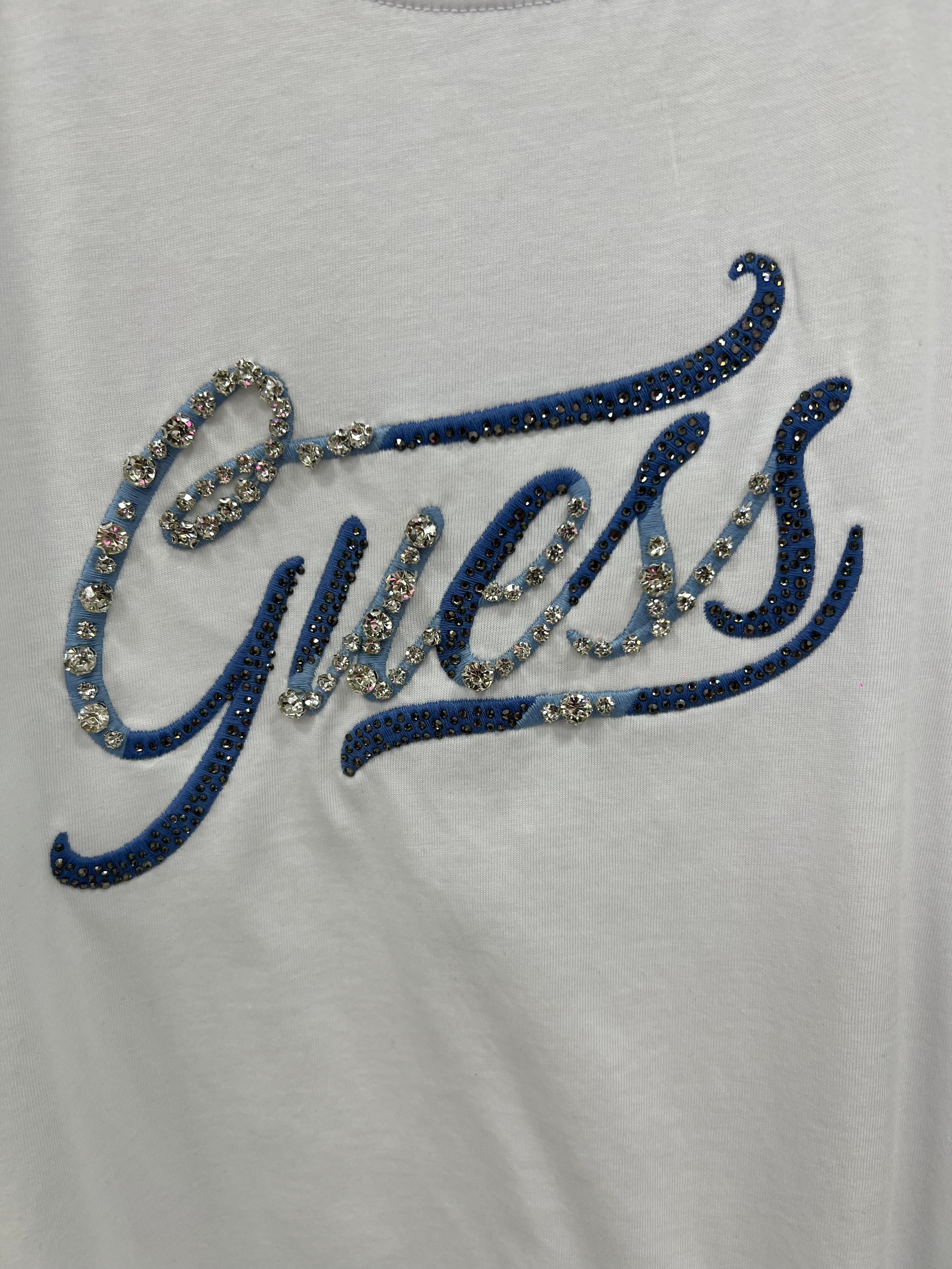 ORJ Beyaz Taşlı Tshirt