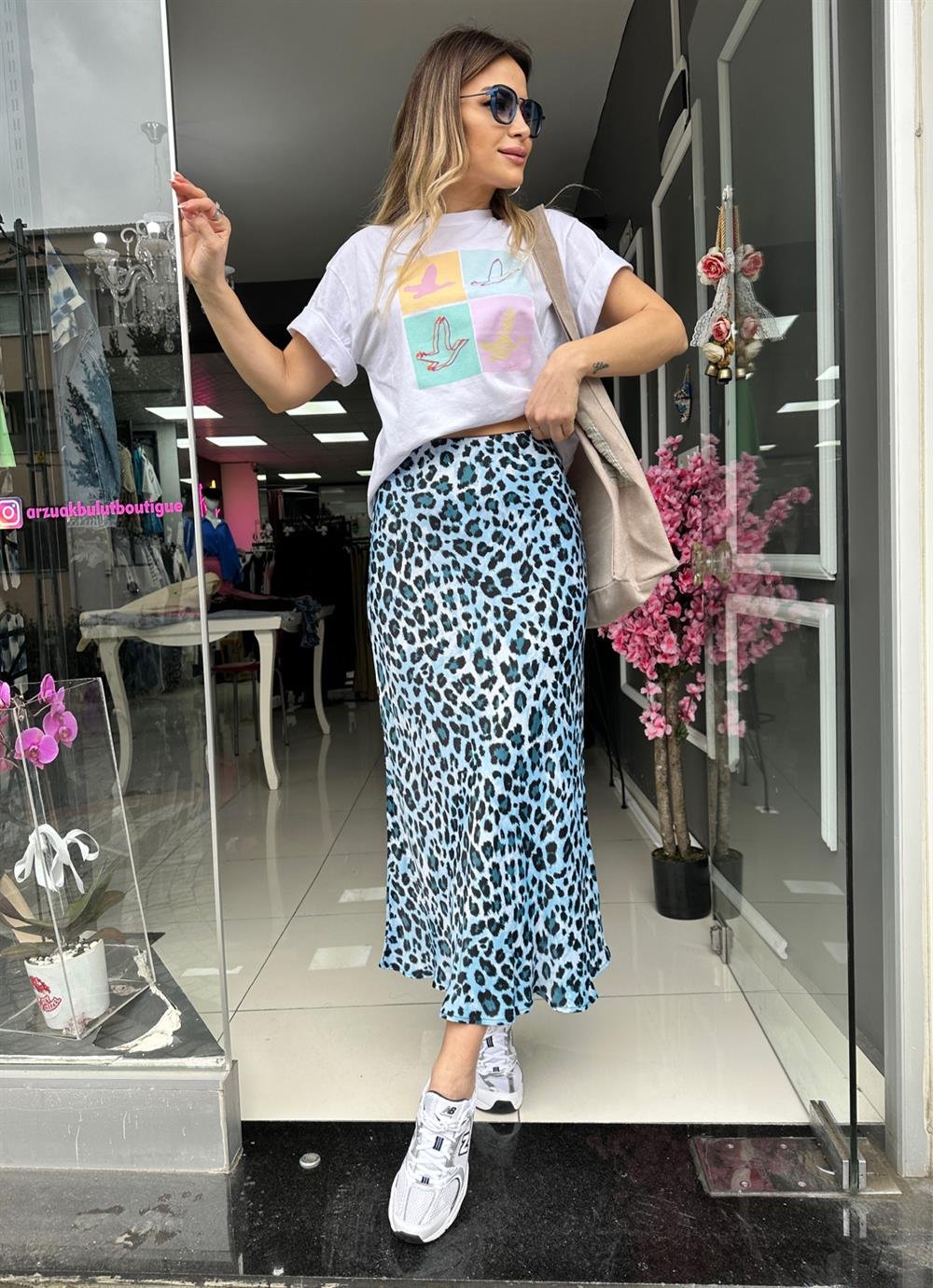 ORJ BY Beyaz Baskılı Tshirt