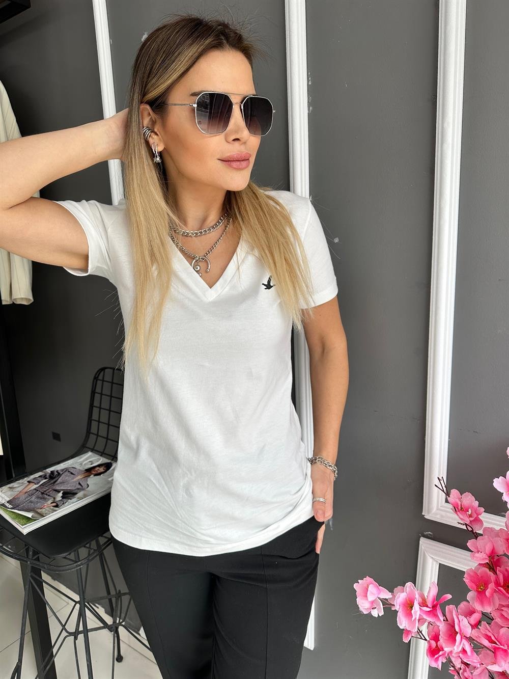 ORJ BY Beyaz Tshirt