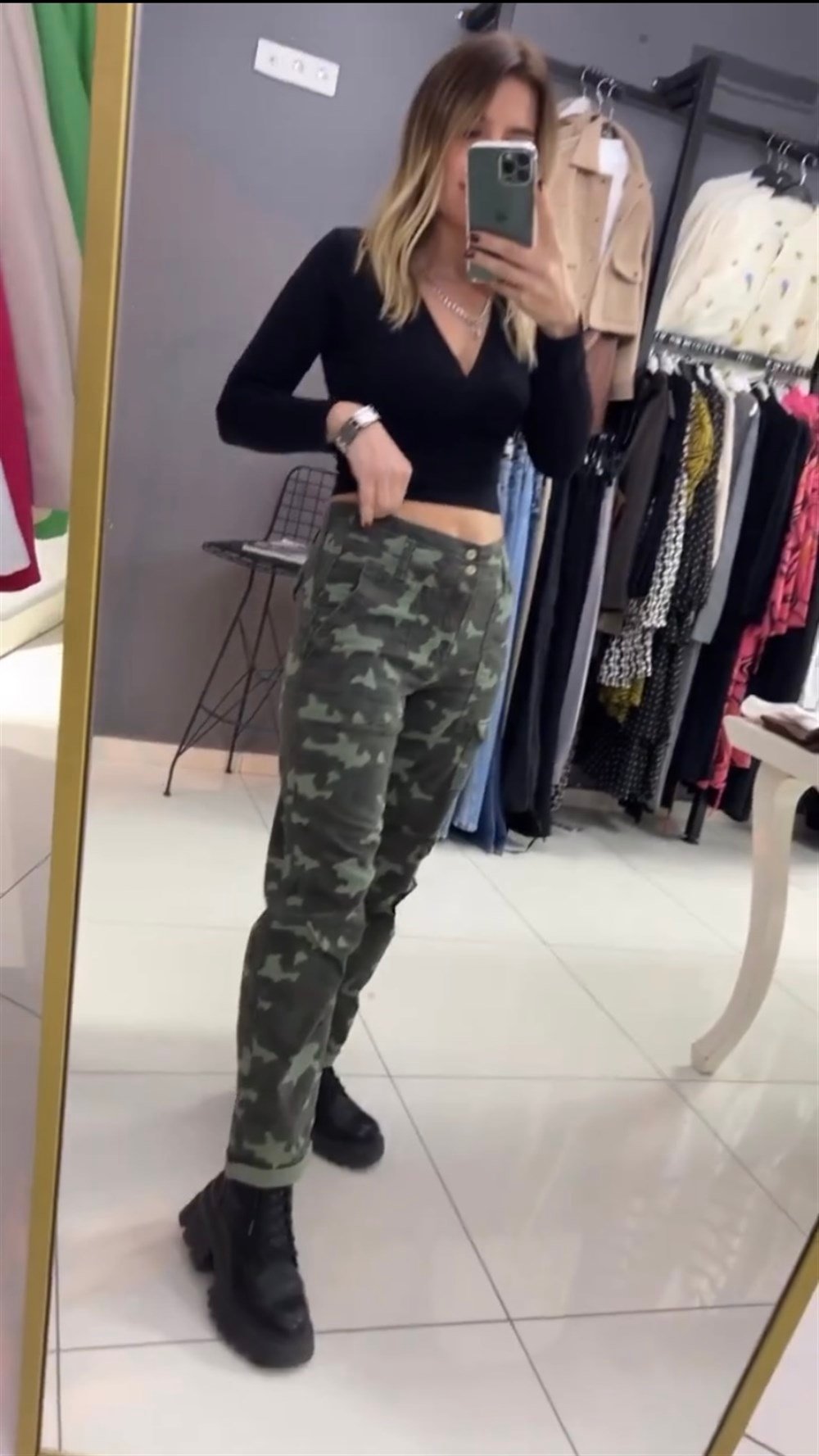ORJ Kamuflaj Pantolon