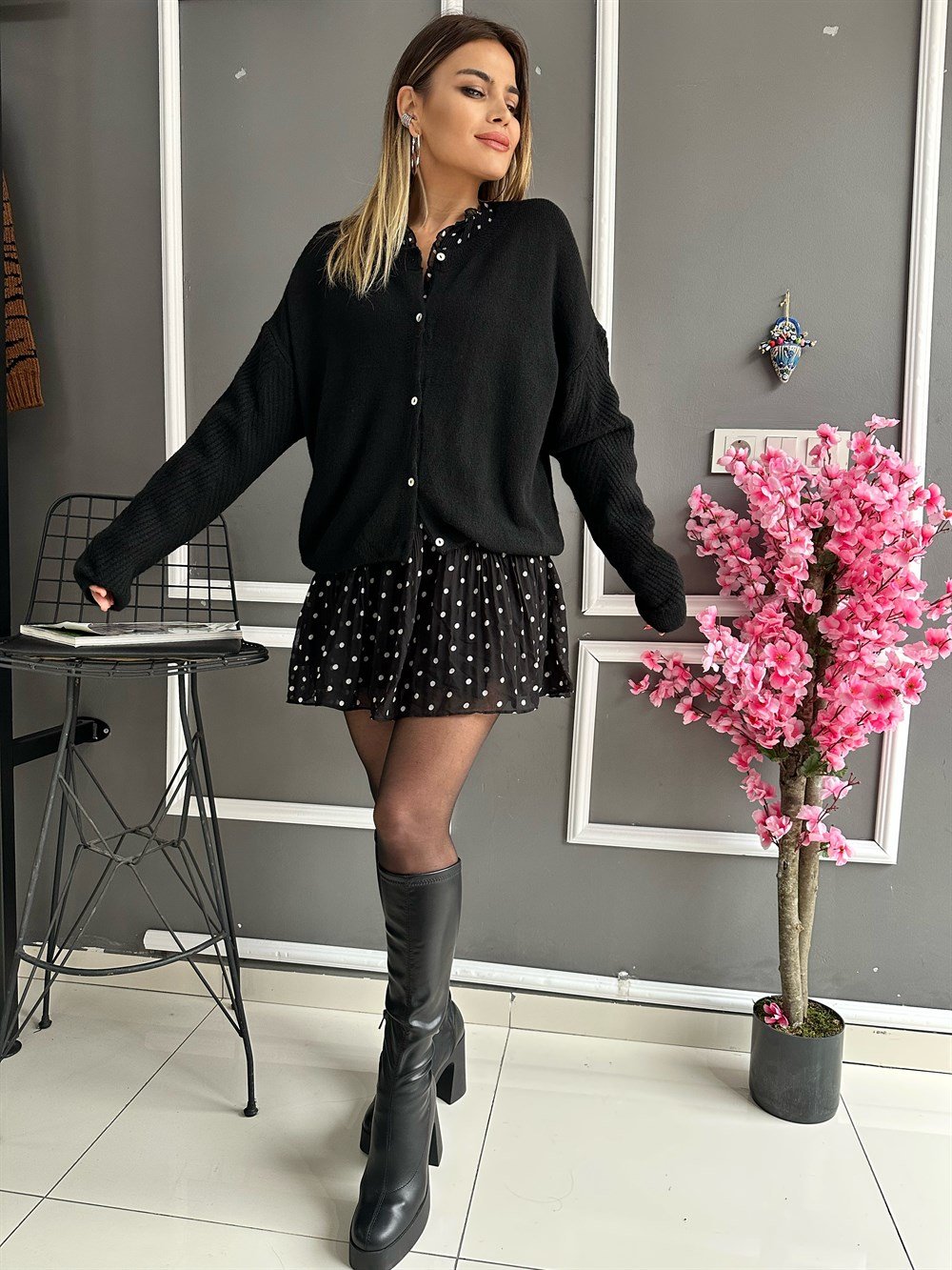 ORJ Siyah Hırka