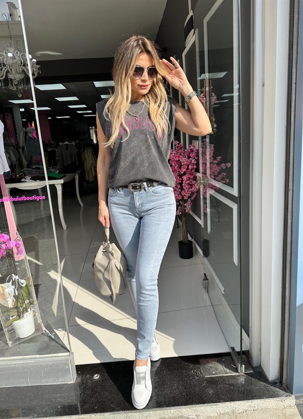 ORJ Yıkama Kumaş Tshirt