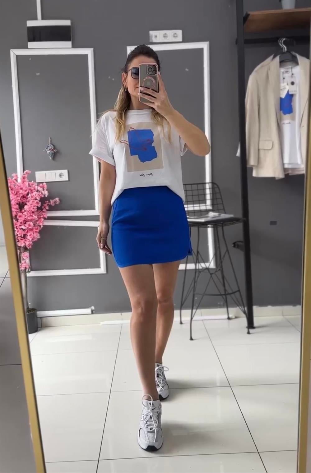 ORJ ZR Mavi Etek
