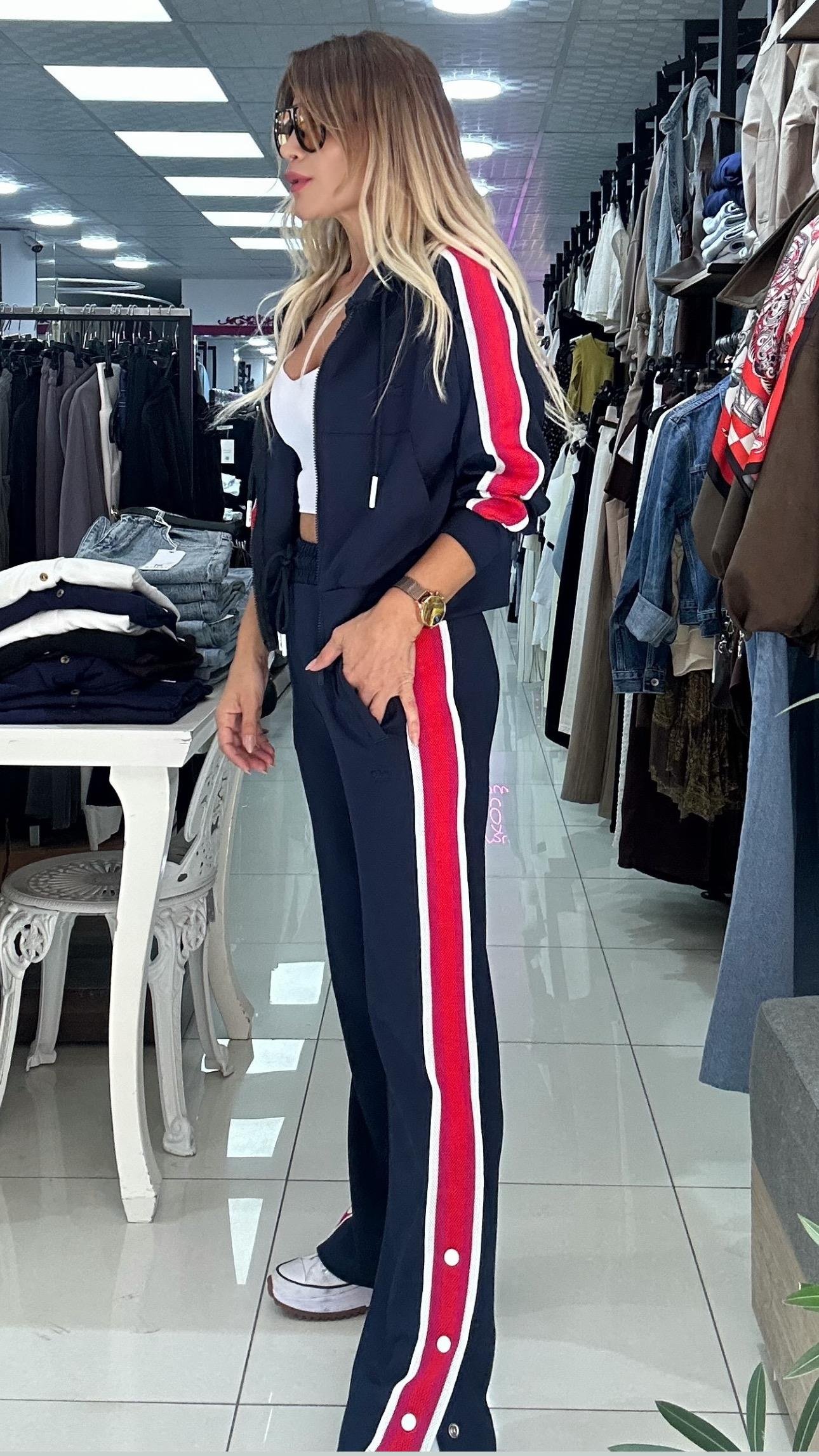 Paça Çıtçıtlı Eşofman Takım