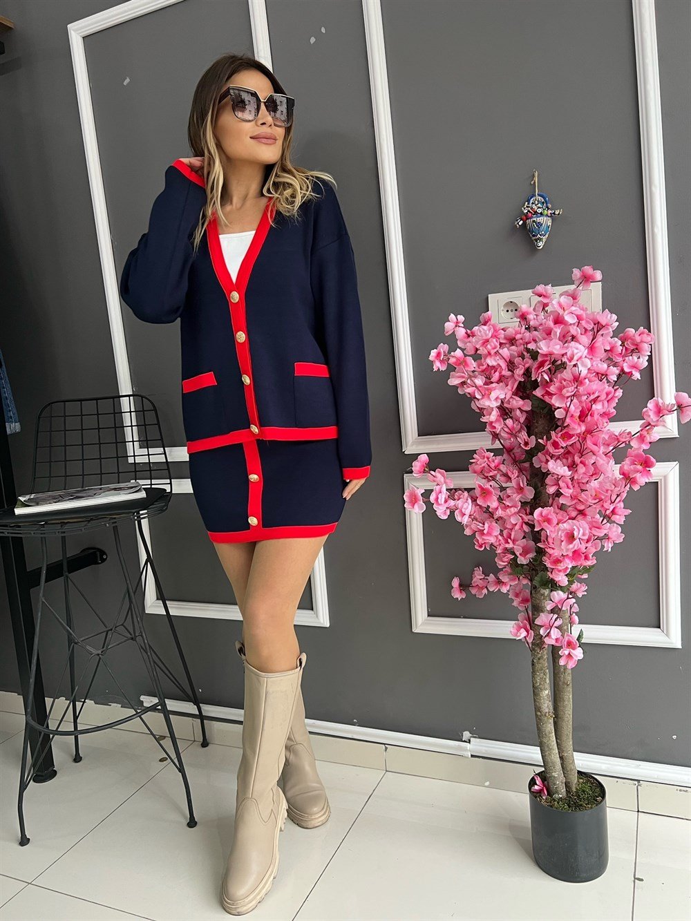QS Lacivert Triko Takım