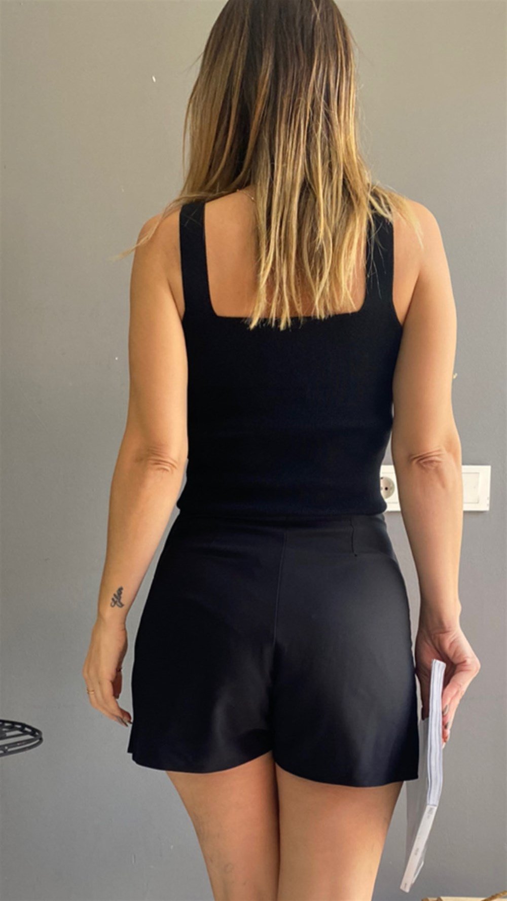 QZ Siyah Şortetek