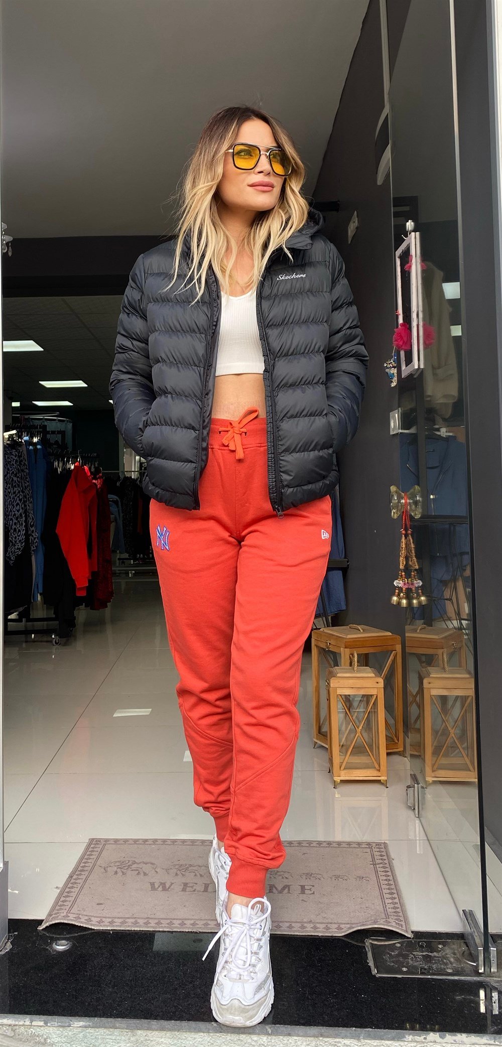 SC Siyah Şişme Mont