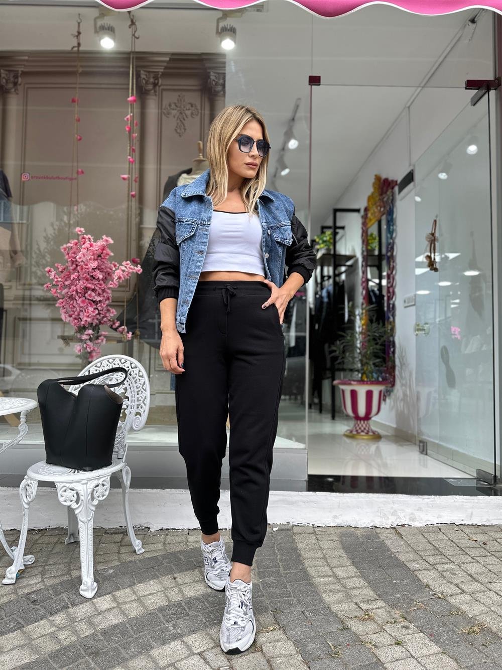 Siyah Joger Eşofman 