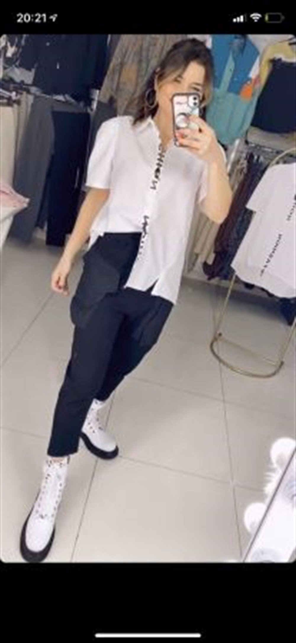 SİYAH PARAŞÜT CEPLİ EŞOFMAN 