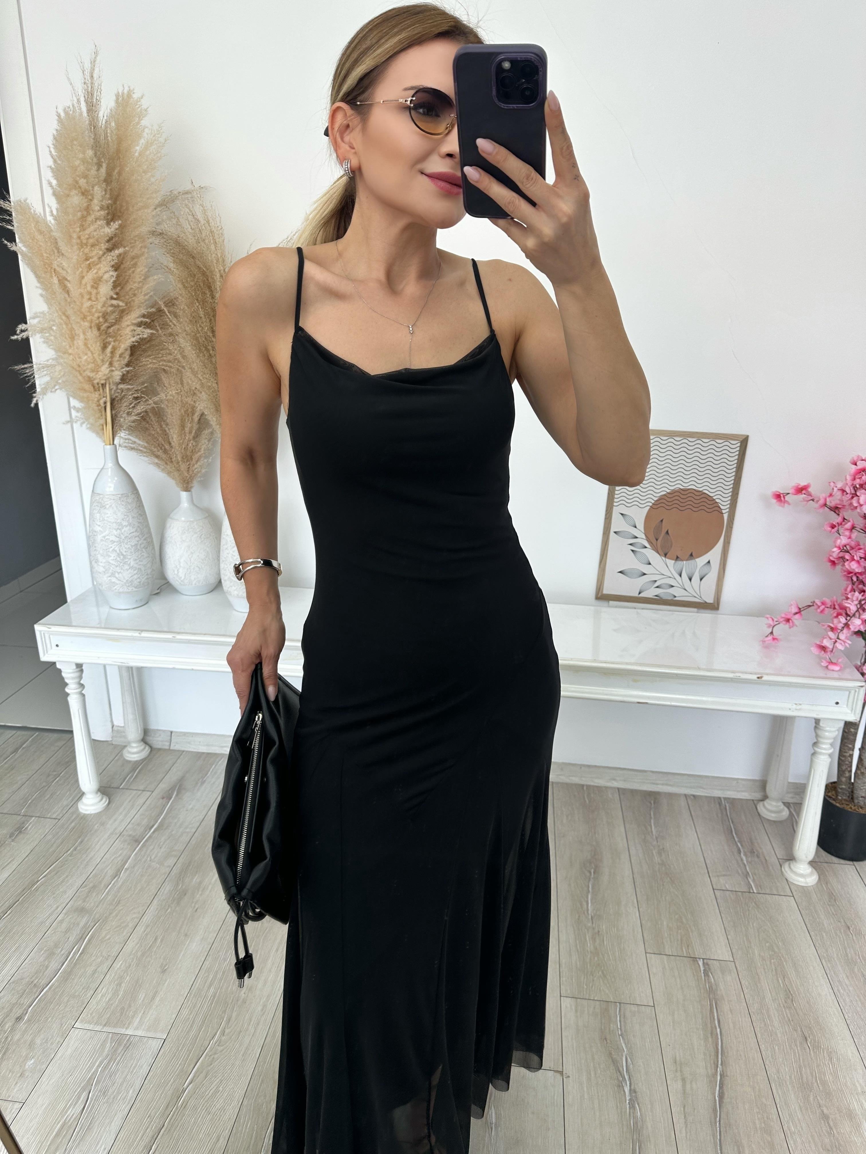 Siyah Tül Elbise