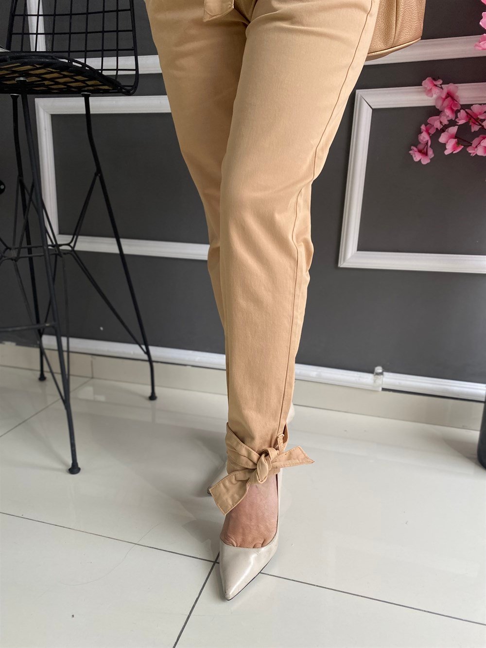 SJ Camel Kanvas Pantolon