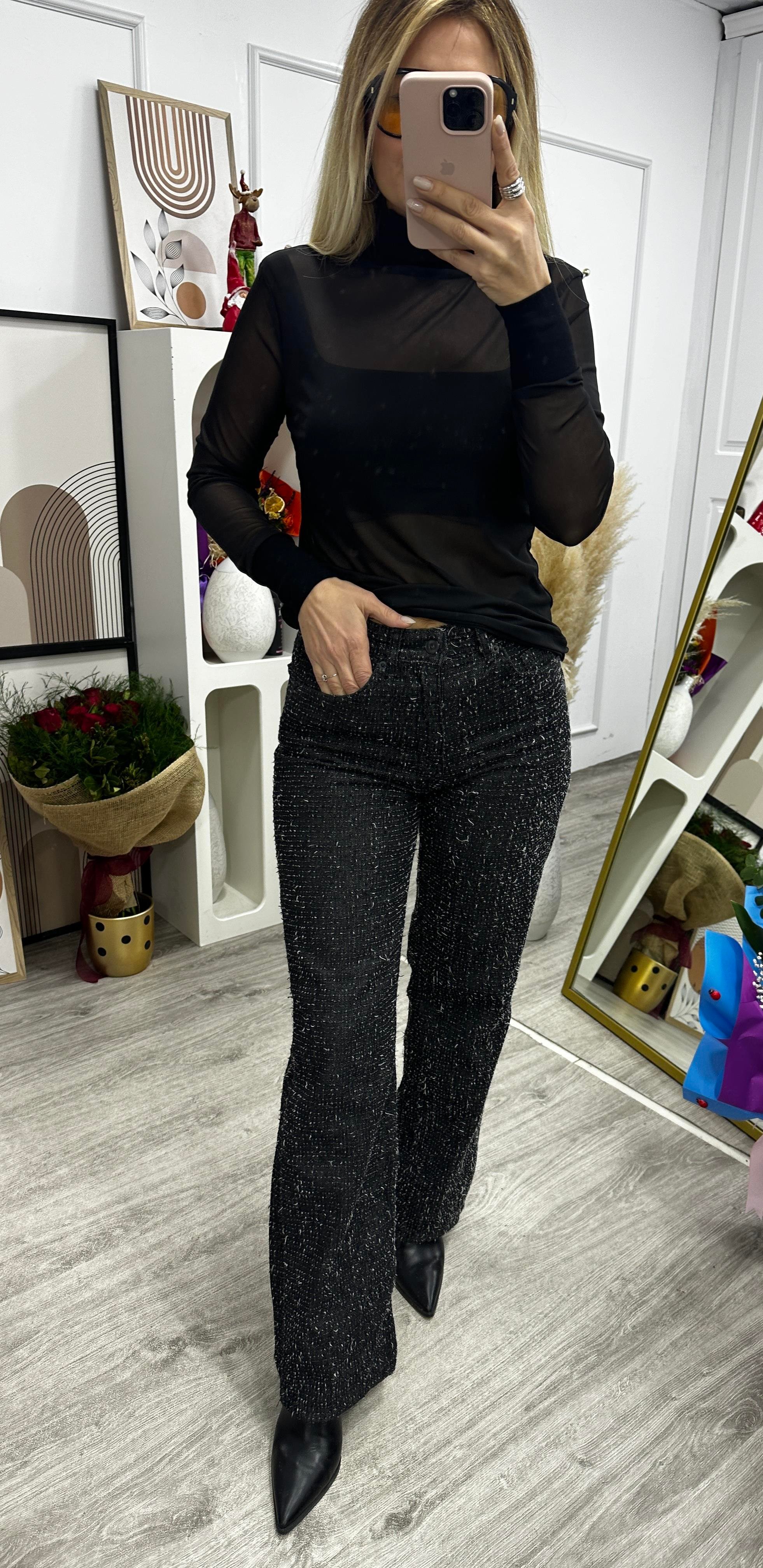 VDR Yumuşak Doku Tül Bluz
