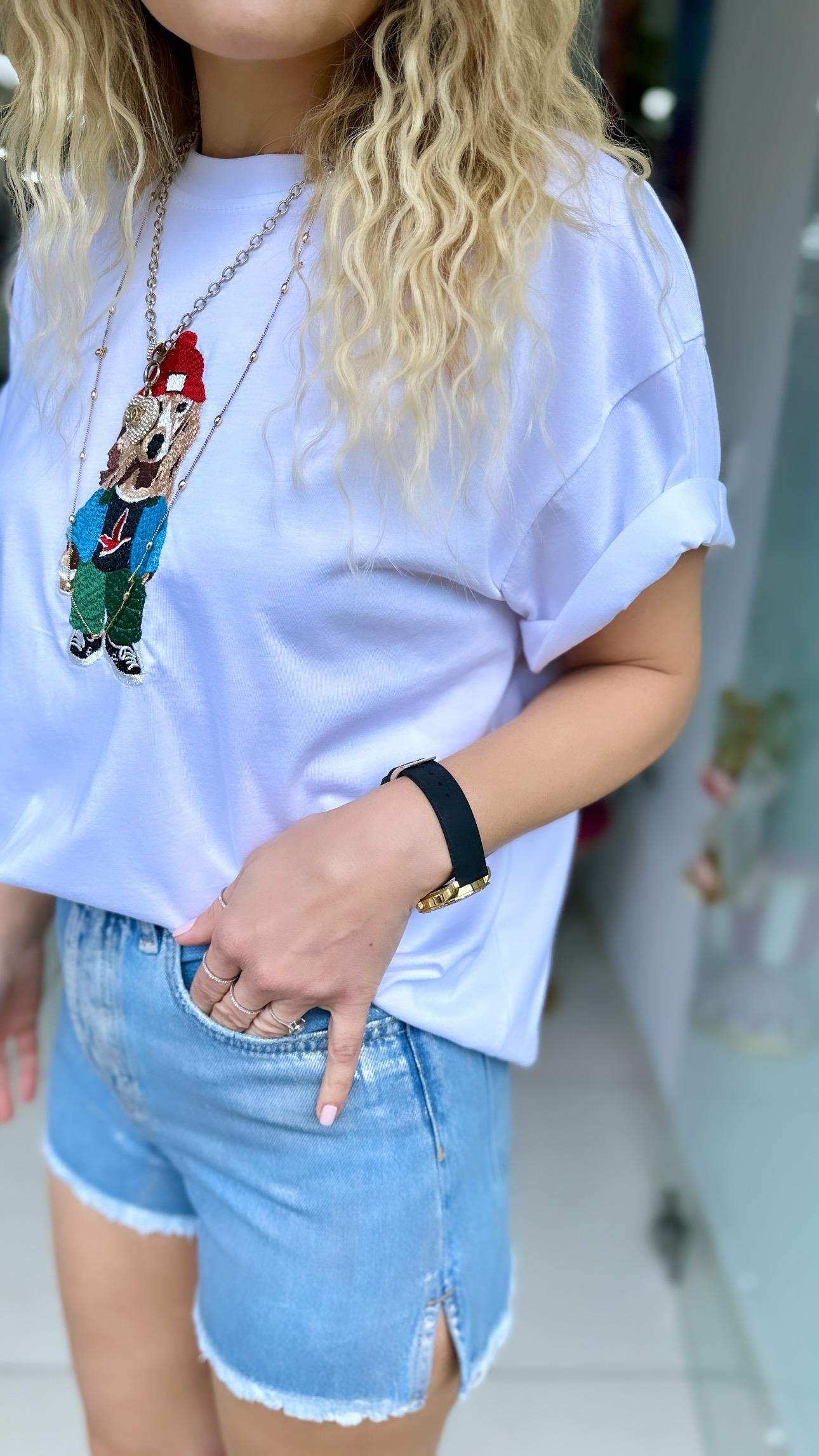 ZR Varaklı Kot Şort 