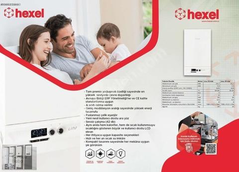Hexel Lina 35 kW Premix Yoğuşmalı Kombi