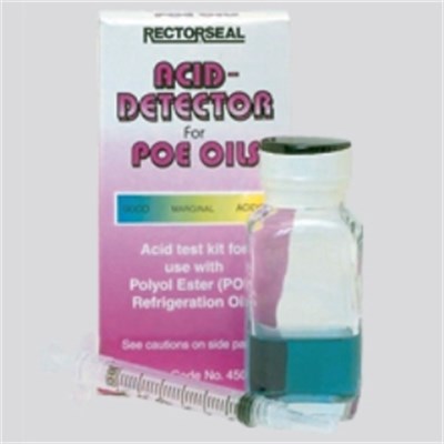 REFCO Araç Şarj Aletleri ve Aksesuarları ACID-DETECTOR-POE Asit Dedektörü Polyol Ester(POE) ile Kullanım