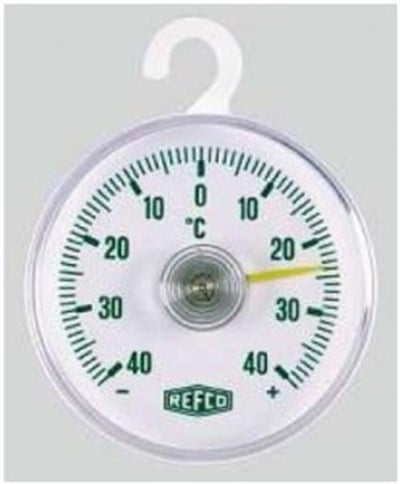 REFCO Termometreler ve Ölçüm Cihazları 15519 Plastik Çengelli Termometre -40/+50°C