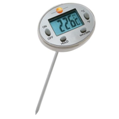 TESTO Sıcaklık Ölçüm Cihazları ( Termometre ) - Testo Su Geçirmez Mini Termometre IP67 ( Ürün Kodu: 0560 1113 )