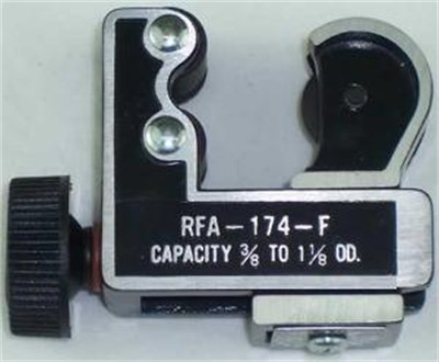 REFCO Pinch-offlar ve Boru Makasları RFA-174-F Büyük Mini Boru Makası 1/8 den 7/8 Boru İçin