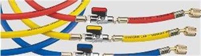 REFCO Küresel Vanalı Şarj Hortum Setleri CA-CCL-60 3lü 150cm Serivs Hortum Seti