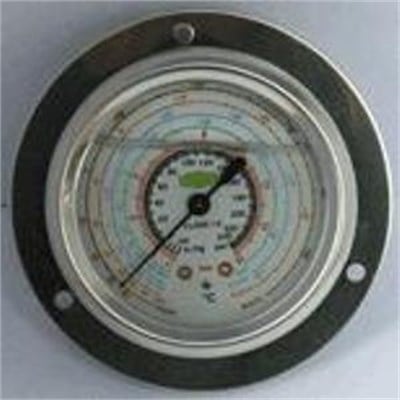 REFCO Manometreler MR-205-DS-R407C Alçak Basınç R22/R134A/R404A (bar/psi)